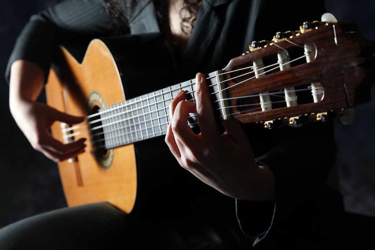 Guitare de flamenco