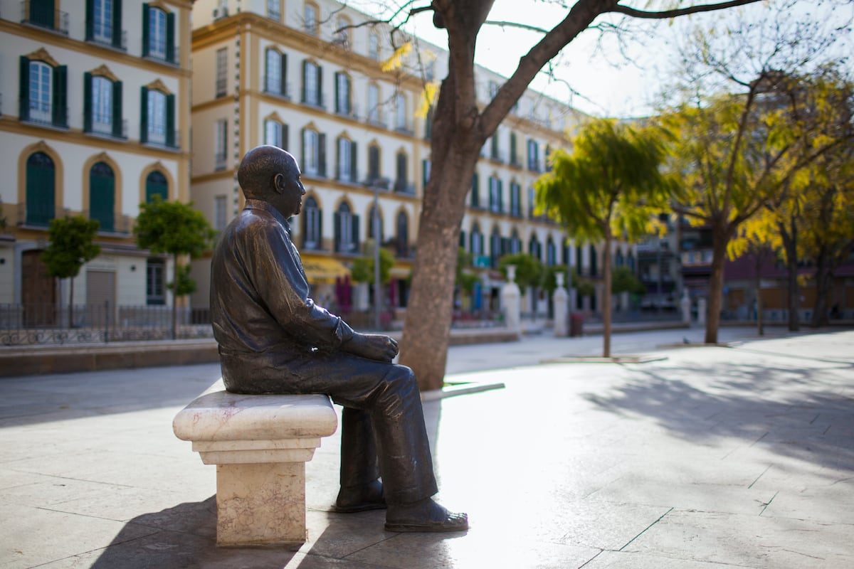 Statue Picasso Malaga