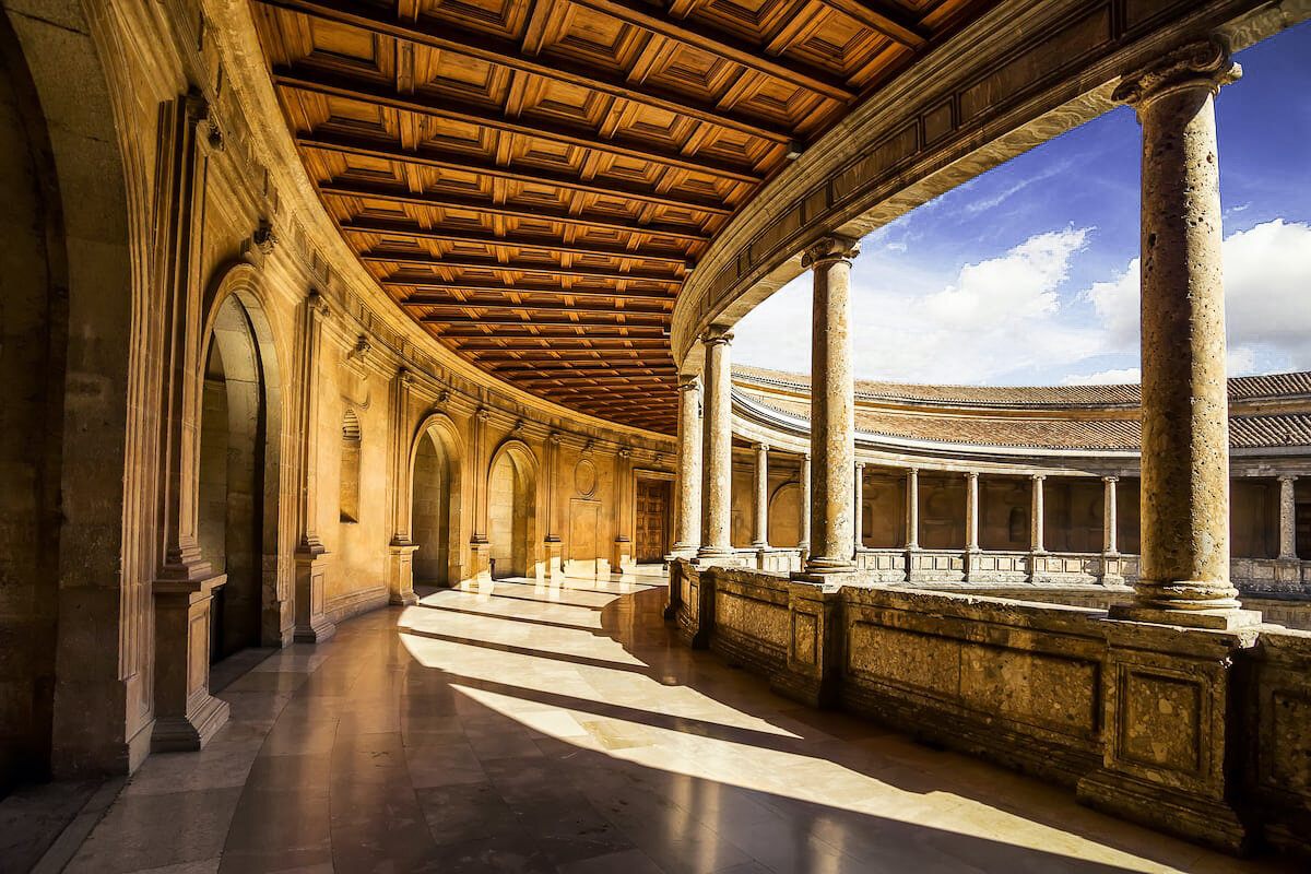 Visite du Palais de Charles Quint dans l'Alhambra