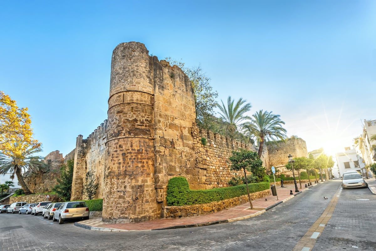 Murailles du château arabe